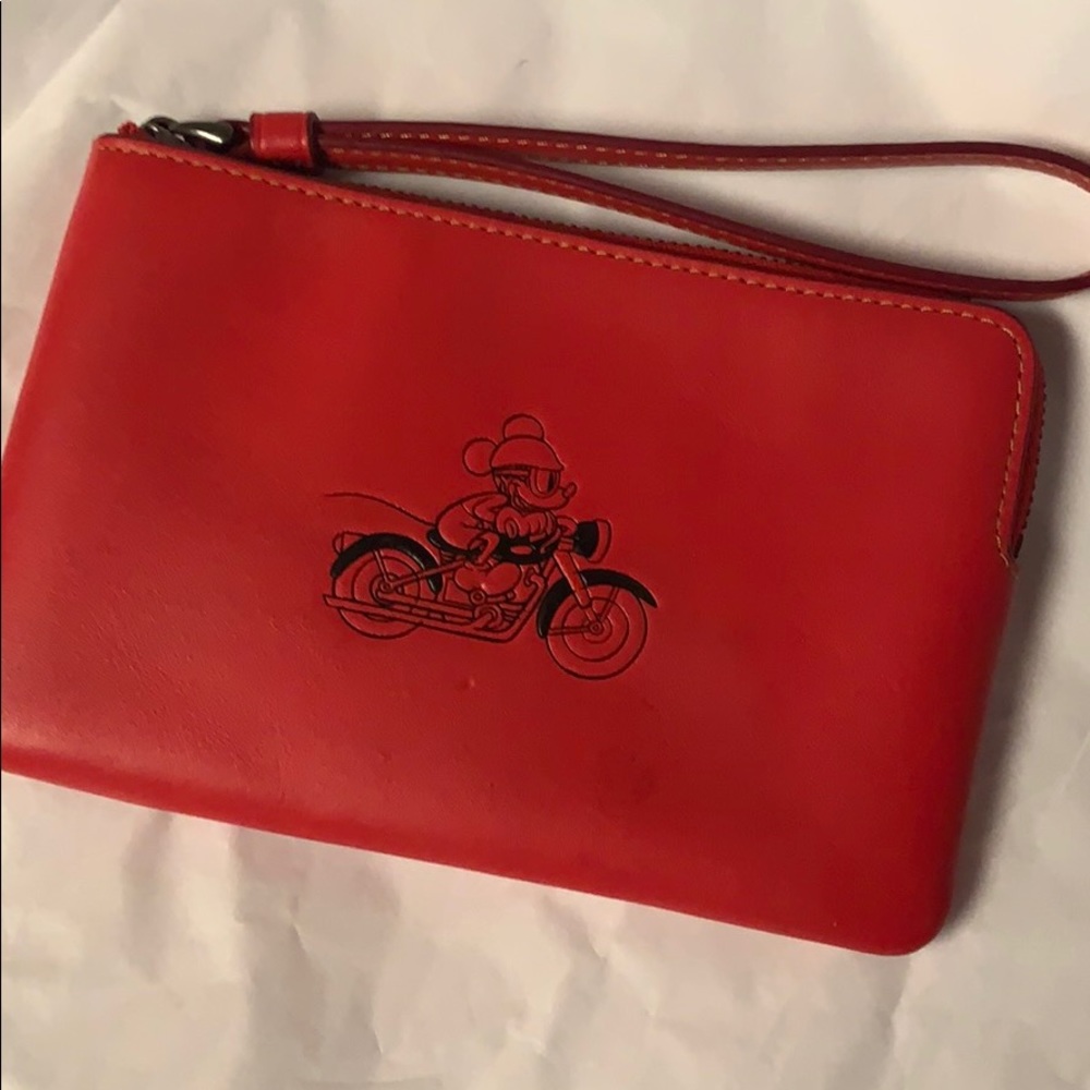 Coach limited Disney wristlet